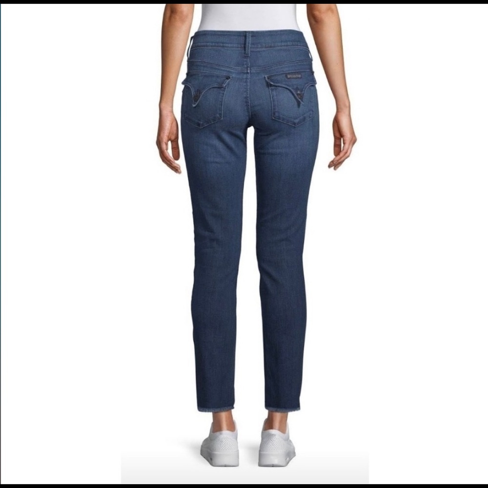 Hudson Skinny Jeans With Notched Raw Hem - Picture 2 of 7